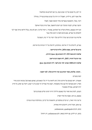 ‫של‬ ‫הבנים‬ ‫כל‬ ,‫ייקח‬ ‫זה‬41!‫המלחמה‬ ‫את‬ ‫לומדים‬ ‫הם‬ ‫כך‬ ,‫ומטה‬ ‫שנים‬
‫אשר‬ ‫אלה‬!‫בתולה‬ ,‫סטרילי‬ ‫שמחים‬ ‫זמנים‬ ‫על‬ ‫יהיה‬ ‫זה‬ !‫יתאבלו‬ ,‫מיילדות‬ ,‫להם‬
!‫לסבל‬ ,‫האבל‬ ‫תקופת‬ ‫נהדר‬ !‫במצרים‬ ‫והתפשטה‬ ,‫כפול‬ ,‫דיכוי‬
!‫אותם‬ ‫שיברח‬ ‫מוות‬ ‫אבל‬ ,‫להתאבד‬ ‫רוצים‬ ‫הם‬ !‫הפיכה‬ ‫לבכות‬ ,‫מצרים‬ ‫תושבי‬
:‫באומרו‬ ,‫הסלעים‬ ‫של‬ ‫העליון‬ ‫מהחלק‬ ,‫בעצמם‬ ‫יזרקו‬ ‫הם‬«!‫עלינו‬ ‫ייפול‬»‫בגלל‬ ,‫מתו‬ ‫לא‬ ‫והם‬‫למי‬ ‫אבוי‬ !‫מוות‬ ‫דליפה‬
‫נגמר‬ ‫שלך‬ ‫הזמן‬ ‫כי‬ !‫ההם‬ ‫בימים‬ ‫שם‬ ,‫מצרים‬ ‫על‬ ‫להשתלט‬
!‫המפגינה‬ ,‫כוח‬ ‫ידי‬ ‫על‬ ‫יוסרו‬ ‫שלך‬ ‫הילדים‬ !‫נגדך‬ ‫יפנו‬ ‫העניים‬ ‫נגד‬ ‫אלימות‬
.‫אירופה‬ ‫של‬ ‫הכוחות‬ ‫ידי‬ ‫על‬ ‫להישלט‬ ,‫מוסלמים‬ .‫אירופה‬ ‫ידי‬ ‫על‬ ‫להישלט‬ ,‫מצרים‬
‫בשנת‬ ,‫איראן‬ ‫של‬ ‫סיום‬7100.‫הגרגוריאני‬ ‫הלוח‬ ,
‫של‬‫שנה‬ ‫הוא‬ ‫טונו‬000‫הזמנים‬ ‫לוח‬ :ḥou: (ḥ).)‫(יהווה‬
,‫ההודו‬ ‫תרנגול‬ ‫סוף‬7100.‫הגרגוריאני‬ ‫השנה‬ ‫לוח‬ ,
‫הוא‬ ‫שלטונו‬0111‫ו‬ ‫שנים‬01‫הזמנים‬ ‫לוח‬ :‫לפני‬ ‫ימים‬ḥou: (ḥ).
:‫השטן‬ ‫לפני‬ ,‫שלנו‬ ‫הרקיע‬ ‫עדן‬ ‫בגן‬ ‫תופיע‬ ‫אשר‬ ,‫שלטים‬ ,‫הביטו‬ .
‫בשמיים‬ ‫קשת‬
‫ני‬ !‫הזה‬ ‫הרקיע‬ ‫של‬ ‫בשמים‬ ‫יראו‬ ,‫חצוצרה‬‫כדור‬ ‫תגיע‬ ‫נשימתו‬ !‫מאמינים‬ ‫שאינם‬ ,‫המאמינים‬ !‫כל‬ ‫ידי‬ ‫על‬ ‫לראות‬ ‫תן‬
‫הדיון‬ ‫על‬ ,‫אדם‬ ‫בני‬ !‫רועד‬ ,‫ישמע‬ ‫מי‬ ‫כל‬ ‫ישמע‬ ‫זה‬ !‫מבריק‬ ‫קול‬ ‫ישמע‬ ,‫בחצוצרה‬ !‫עדן‬ ‫בגן‬ ‫קול‬ !‫בשמים‬ ‫רעש‬ .‫הארץ‬
!‫פתאומי‬ ‫מבהילה‬ ,‫לפניהם‬ ‫יהיה‬
!‫ביום‬ ‫פעמים‬ ‫שלוש‬ ‫יופיעו‬ ‫הירח‬ !‫הלילה‬ ‫באמצע‬ ‫שלו‬ ‫האור‬ ‫את‬ ‫להפיץ‬ ,‫השמש‬
‫מ‬‫הארץ‬ ‫כדור‬ ‫של‬ ‫שאגה‬ .‫הים‬ ‫מן‬ ,‫בעבע‬
:‫מטורף‬ ‫גנטית‬ ‫מניפולציה‬ ,‫קרינה‬ ‫של‬ ‫ההשפעות‬ ,‫מפלצתיים‬ ‫דברים‬ ‫יש‬ ,‫הארץ‬ ‫כדור‬ ‫פני‬ ‫על‬
.‫אחרות‬ ‫וחיות‬ ‫דרקונים‬ ,‫חיות‬ ‫תוביל‬ ,‫אדם‬ ‫בני‬
‫חוטים‬ ,‫נשים‬enfanteront, quadrupeds;
‫והם‬ ;‫טמאה‬ ‫רוחות‬ ‫עם‬ ,‫ילדים‬ ‫יש‬ ,‫נשים‬enfanteront!‫רוחות‬ ‫רק‬ ,
 