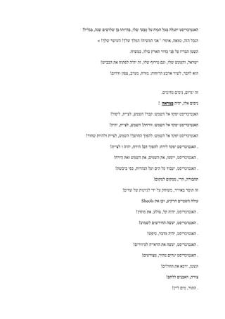 !‫בגליל‬ ,‫שנה‬ ‫שלושים‬ ‫בן‬ ‫בהיותו‬ ,‫שלו‬ ‫טבעי‬ ‫על‬ ‫הכוח‬ ‫בכל‬ ‫יתגלה‬ ‫האנטיכריסט‬
!‫שלך‬ ‫העושר‬ !‫שלך‬ ‫המלך‬ !‫המשיח‬ ‫אני‬ ' :‫אומר‬ ,‫טמאה‬ ,‫הזה‬ ‫הנבל‬»
.‫כמשיח‬ ,‫כולו‬ ‫הארץ‬ ‫כדור‬ ‫פני‬ ‫על‬ ‫הכריז‬ ‫השטן‬
!‫הכביש‬ ‫את‬ ‫לפתוח‬ ‫יהיה‬ ‫זה‬ ,‫שלו‬ ‫טירוף‬ ‫וגם‬ ,‫שלו‬ ‫והעונש‬ ,‫ישראל‬
!‫ודרום‬ ‫צפון‬ ,‫מערב‬ ,‫מזרח‬ :‫הרוחות‬ ‫ארבע‬ ‫לשיר‬ ,‫לדבר‬ ‫הוא‬
.‫מדומים‬ ‫ניסים‬ ,‫יגרום‬ ‫זה‬
‫יהיה‬ ,‫אלו‬ ‫ניסים‬‫במראה‬!
!‫ליפול‬ ,‫לציית‬ ,‫השמש‬ !‫קבר‬ :‫השמש‬ ‫אל‬ ‫יפקד‬ ‫האנטיכריסט‬
,‫לציית‬ ,‫השמש‬ !‫זורחת‬ :‫השמש‬ ‫אל‬ ‫יפקד‬ ‫האנטיכריסט‬!‫יהיה‬
!‫שחור‬ ‫ולהיות‬ ‫לציית‬ ,‫השמש‬ !‫החושך‬ ‫להפוך‬ :‫השמש‬ ‫אל‬ ‫יפקד‬ ‫האנטיכריסט‬
!‫לציית‬ ‫ו‬ ‫יהיה‬ ,‫הירח‬ !‫דם‬ ‫להפוך‬ :‫לירח‬ ‫יפקד‬ ‫האנטיכריסט‬ .
!‫הירח‬ ‫ואת‬ ‫השמש‬ ‫את‬ ,‫השמים‬ ‫את‬ ,‫ייסעו‬ ,‫האנטיכריסט‬ .
!‫ביבשת‬ ‫כפי‬ ,‫הנהרות‬ ‫ועל‬ ‫הים‬ ‫על‬ ‫יעבוד‬ ,‫האנטיכריסט‬ .
!‫למקום‬ ‫ממקום‬ ,‫הרי‬ ,‫תחבורה‬
‫תוסר‬ ‫זה‬!‫שדים‬ ‫של‬ ‫לגיונות‬ ‫ידי‬ ‫על‬ ‫משוחק‬ ,‫באוויר‬
‫את‬ ‫וכן‬ ,‫הרקיע‬ ‫השמיים‬ ‫עולה‬Sheols
!‫מוחין‬ ‫את‬ ,‫צולע‬ ,‫קל‬ ‫יהיה‬ ,‫האנטיכריסט‬ .
!‫לשמוע‬ ‫החירשים‬ ‫יעשה‬ ,‫האנטיכריסט‬ .
!‫טיפש‬ ,‫מדבר‬ ‫יהיה‬ ,‫האנטיכריסט‬ .
!‫לעיוורים‬ ‫הראייה‬ ‫את‬ ‫יעשה‬ ,‫האנטיכריסט‬ .
!‫מצורעים‬ ,‫טהור‬ ‫יגרום‬ ‫האנטיכריסט‬ .
!‫החולים‬ ‫את‬ ‫ירפא‬ ,‫השטן‬
!‫ללחם‬ ‫האבנים‬ ,‫צורה‬
!‫ליין‬ ‫מים‬ ,‫התור‬ .
 