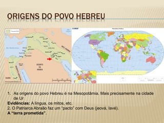 O Povo Hebreu | PPTX