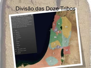 Divisão das Doze TribosProf.: Pèrysson Nogueira