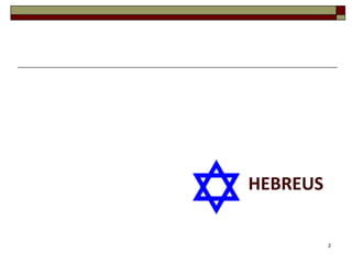 Hebreus e  Fenicios