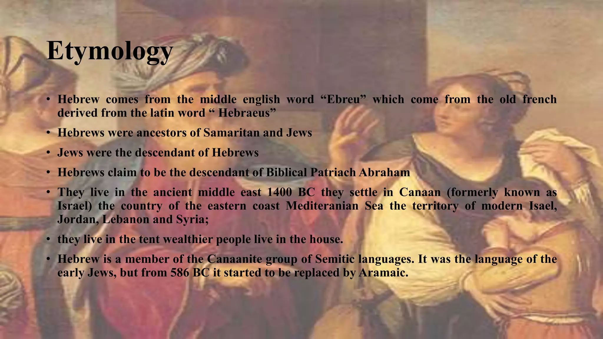 Hebrew literature | PPT 