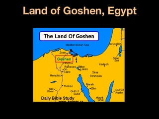 Land of Goshen, Egypt 