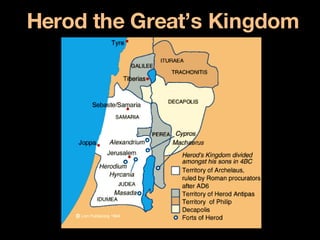 Herod the Great’s Kingdom 