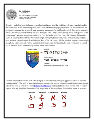 Ashurit Script Decoding Hebrew Ideograms: The Spiritual Meaning Behind 'Yeshua' and ...