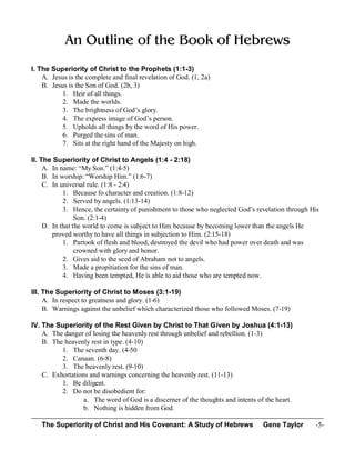 Hebrews | PDF
