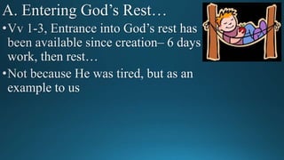 Rest-Trust-Obedience