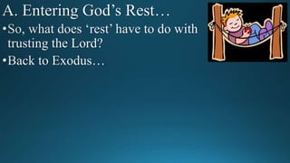 Rest-Trust-Obedience