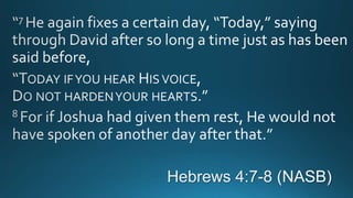 Rest-Trust-Obedience