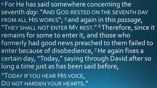 Rest-Trust-Obedience