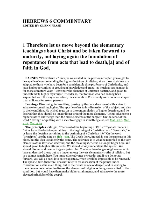 hebrews-6-commentary-pdf