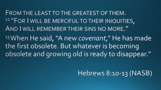 The New and Better Covenant