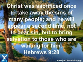 Hebrews 9 28