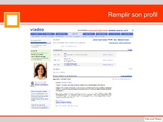 Remplir son profil 