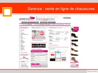 Sarenza : vente en ligne de chaussures 