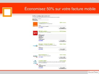 Économisez 50% sur votre facture mobile 