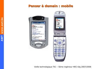 Penser à demain : mobile 