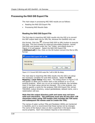 Hec geo ras-43_users_manual | PDF