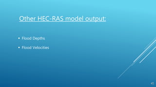 1 D Hec Ras Model Hec ras flood modeling little river newburyport | PPTX