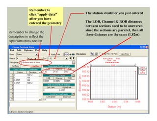 Hec ras tutorial-flume_example | PDF