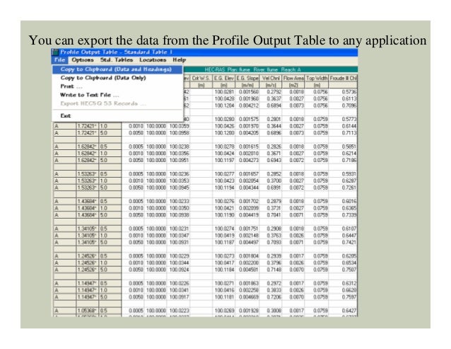 hec ras example projects
