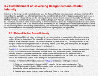 Design Drain Rational Method Deck Drainage | PDF