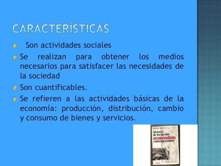Hechos económicos
