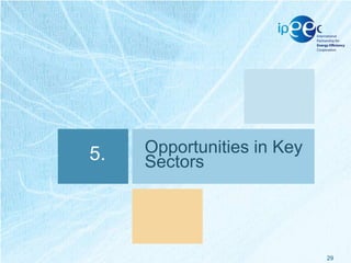 5.

Opportunities in Key
Sectors

29

 