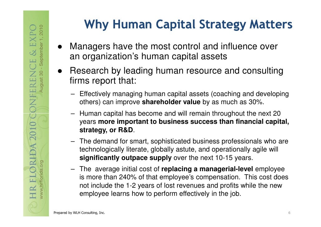 Heckelman Developing an Integrated Human Capital Strategy
