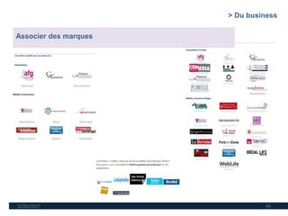 12/01/2017 44
Associer des marques
> Du business
 