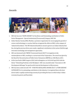 HEC Ranchi Project Report