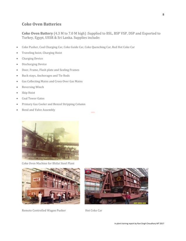 HEC Ranchi Project Report | PDF