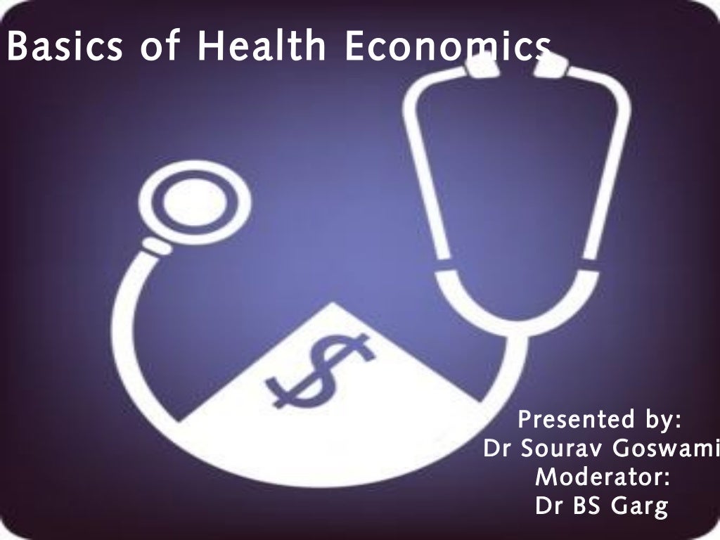 Basics of Health economics