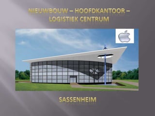 Nieuwbouw – Hoofdkantoor–logistiek centrum  Sassenheim 