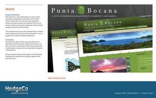 HedgeCo Websites Brochure 2009