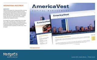 HedgeCo Websites Brochure 2009