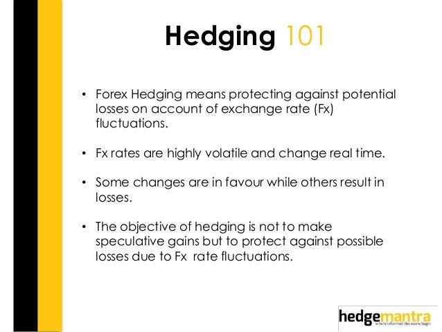 How to hedge in forex