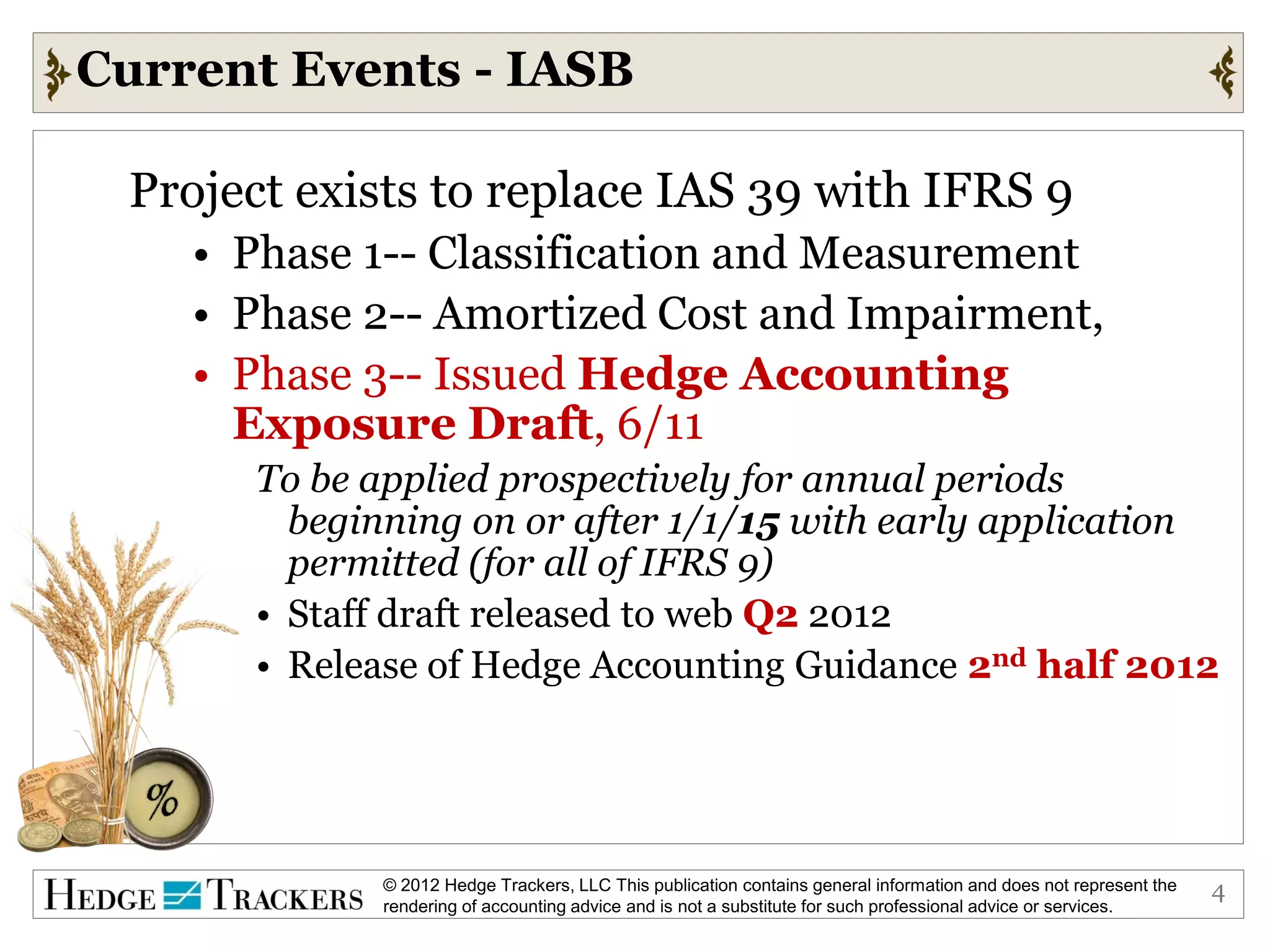 IFRS: Derivative Accounting Direction | PDF