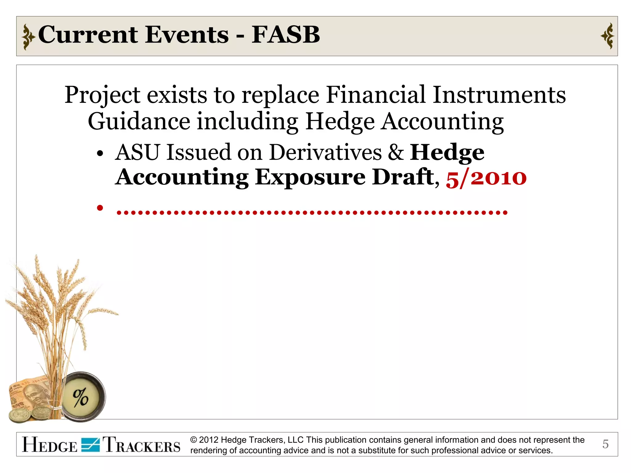 IFRS: Derivative Accounting Direction | PDF