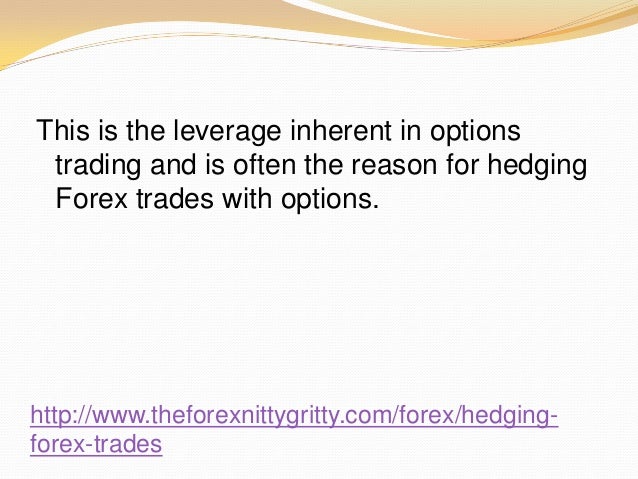 Hedging forex