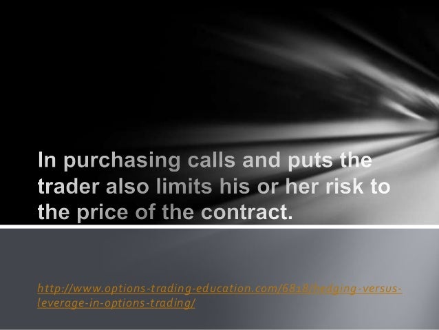 Option trading leverage