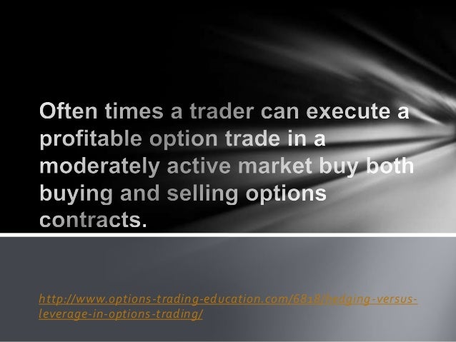 Option trading leverage