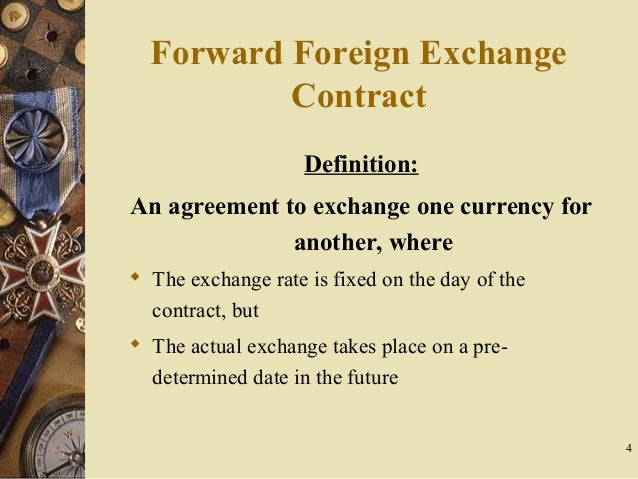 Foreign currency exchange definition