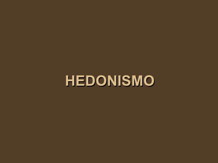 Hedonismo