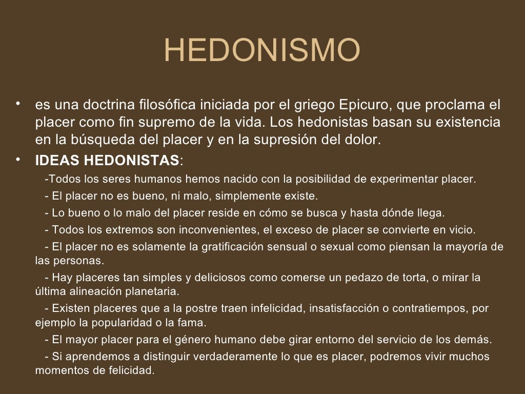 Hedonismo