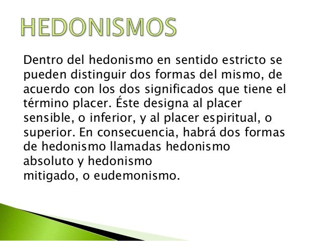 Hedonismo