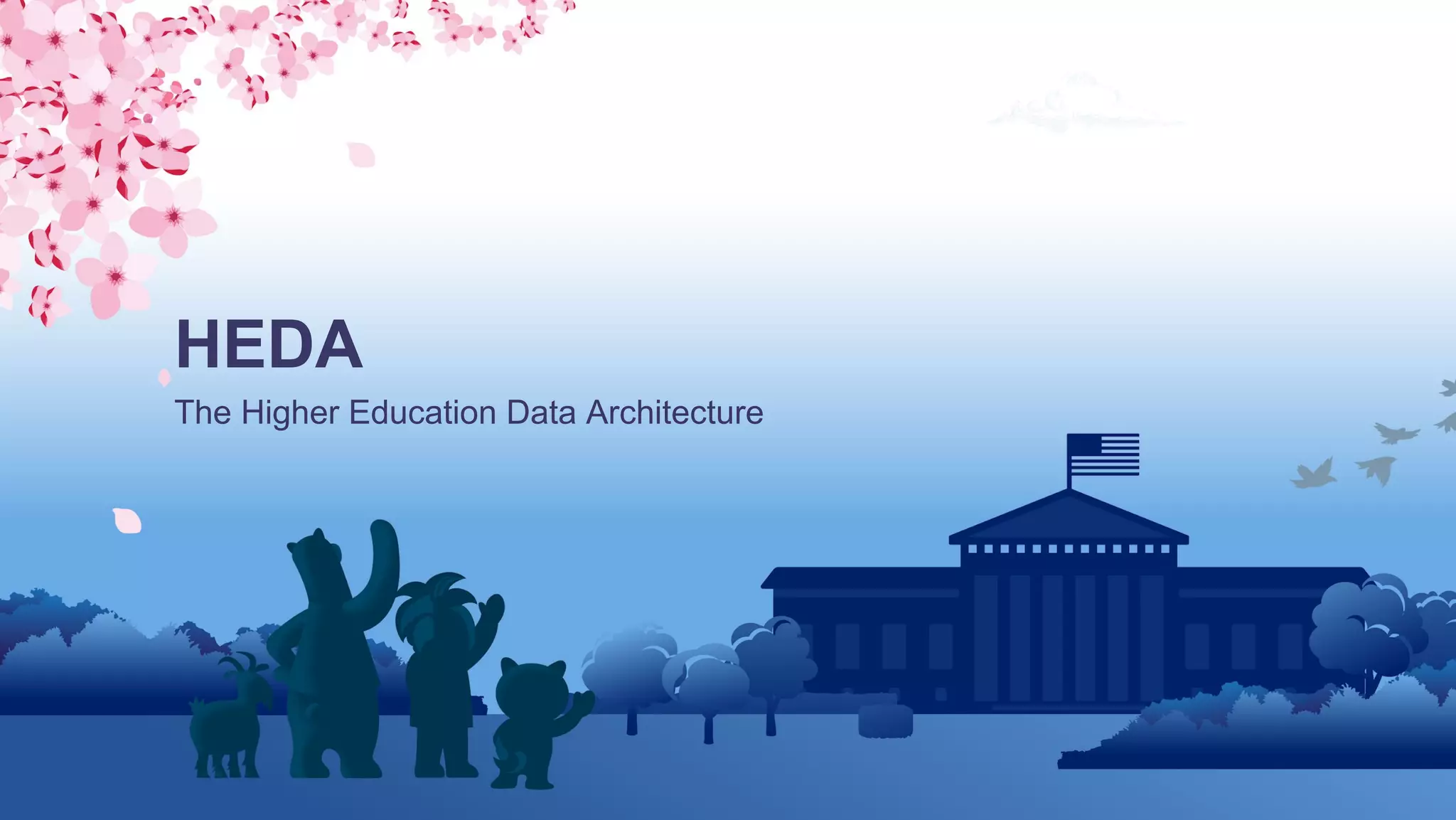 The Higher Education Data Architecture
HEDA
 