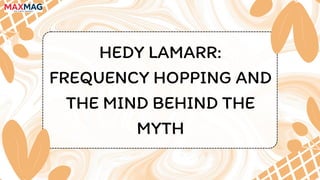 Hedy Lamarr’s Double Life: How a Golden-Age Star Helped Radios Learn to ...