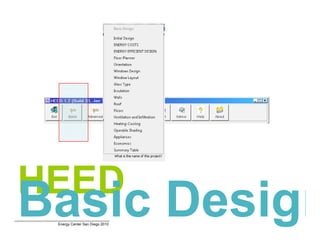 HEED - Home Energy Efficient Design | PDF