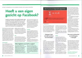 Artikel Marketing Rendement I Heeft u een eigen gezicht op facebook?  I Nederlandse Social Media Academie